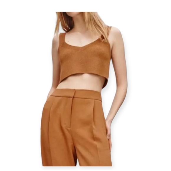 Wilfred Black knitted sleeveless tank top - Picture 3 of 5